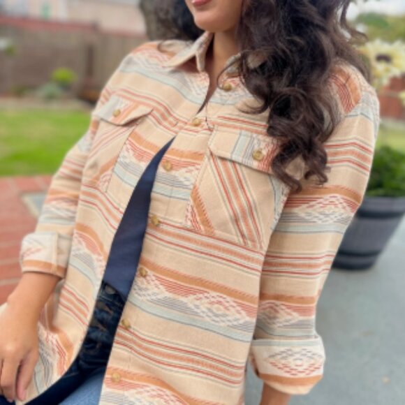 PENDLETON WOMEN'S COASTLINE OVERSHIRT - Picture 2 of 4